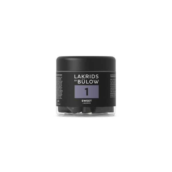 Lakrids by Bülow No. 1 small süßer Lakritz, Klassiker mit Süßholz und Anis