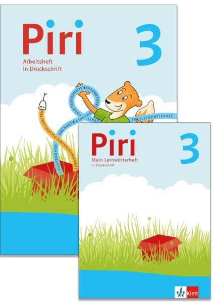 Piri 3 Arbeitsheft in Druckschrift