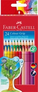 Faber Buntstift Colour Grip 24er Etui