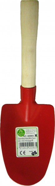 Pflanzenstecher Metall 23cm, Farbe rot