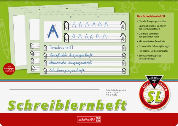 Schreiblernheft SL