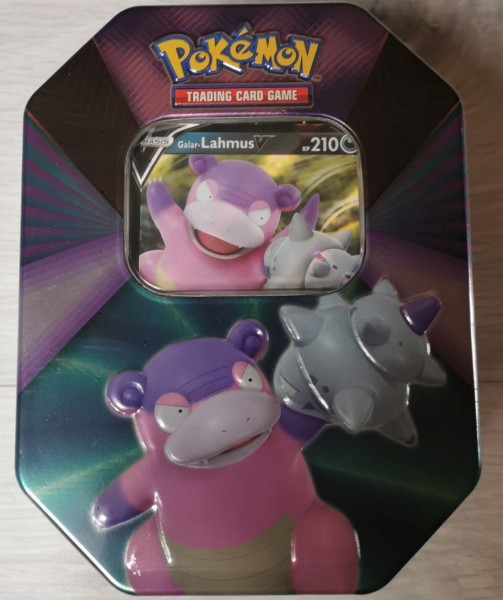 Pokemon 2021 Tin-Box Galar-Lahmus-V