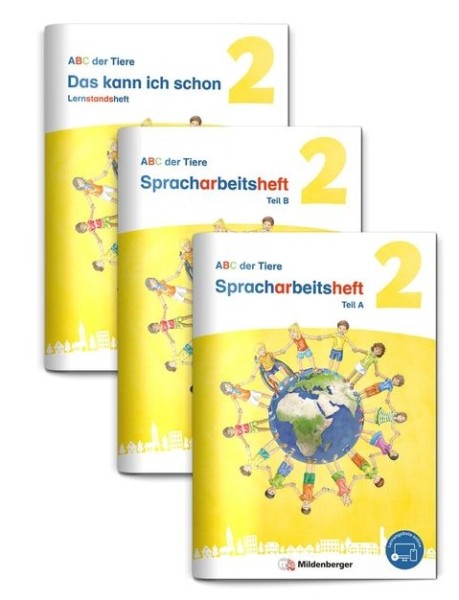 Spracharbeitsheft ABC der Tiere 2