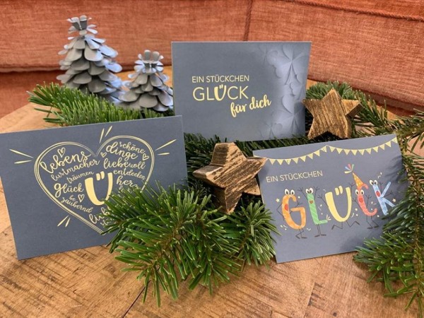 Ein Stückchen Glück 30,00 € Geschenkgutschein - Online