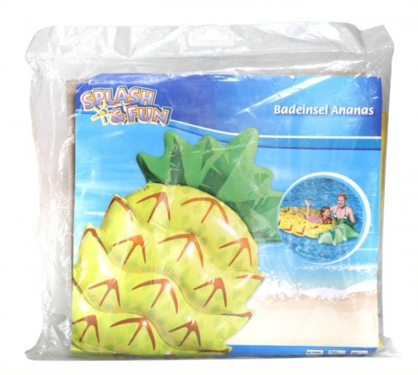 SF Badeinsel Ananas, 154x88x21cm