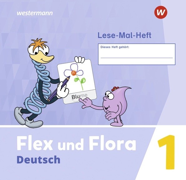 Flex und Flora Lese-Mal-Heft
