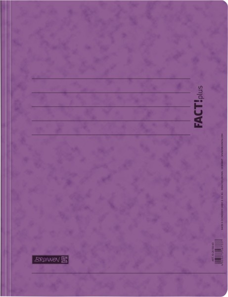 Schnellhefter aus Pappe lila