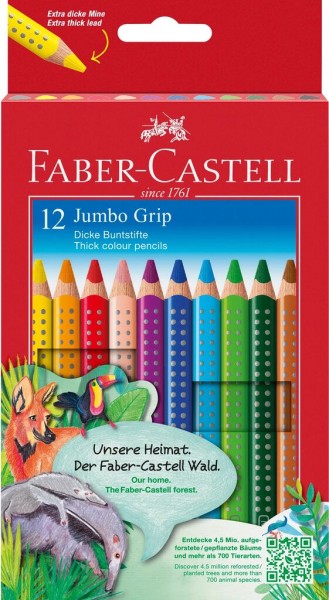 Buntstifte Jumbo Grip 12 Stück