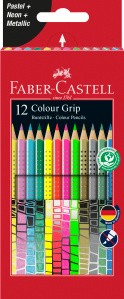 Faber Colour Grip Sonderfarbset 12er-Etui