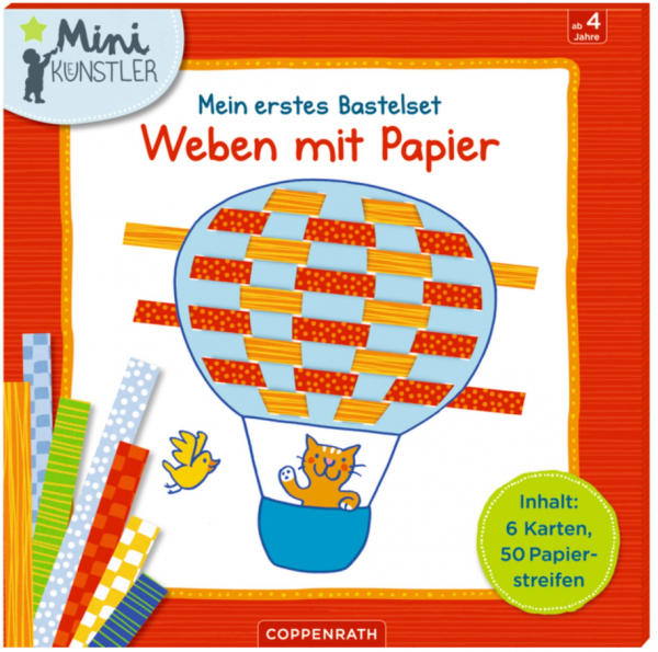 Coppenrath Mein erstes Bastelset: Weben mit Papier